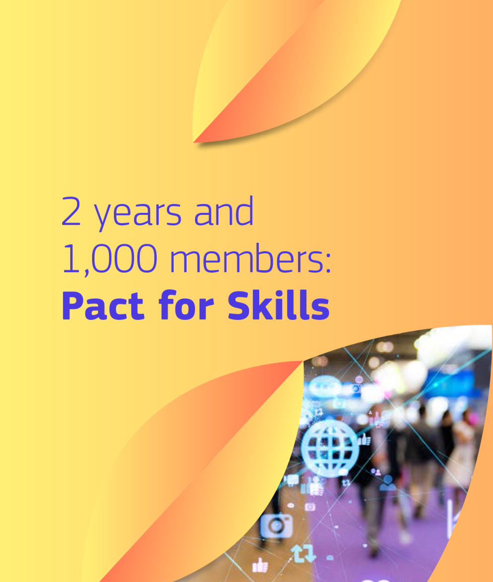 2 years and 1,000 members: Pact for Skills